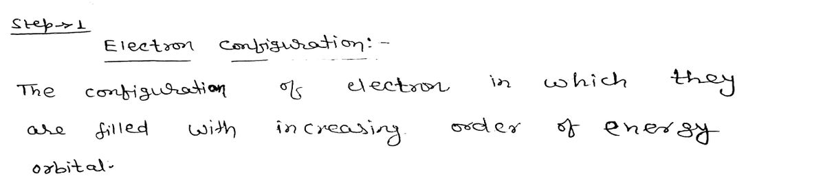 Chemistry homework question answer, step 1, image 1